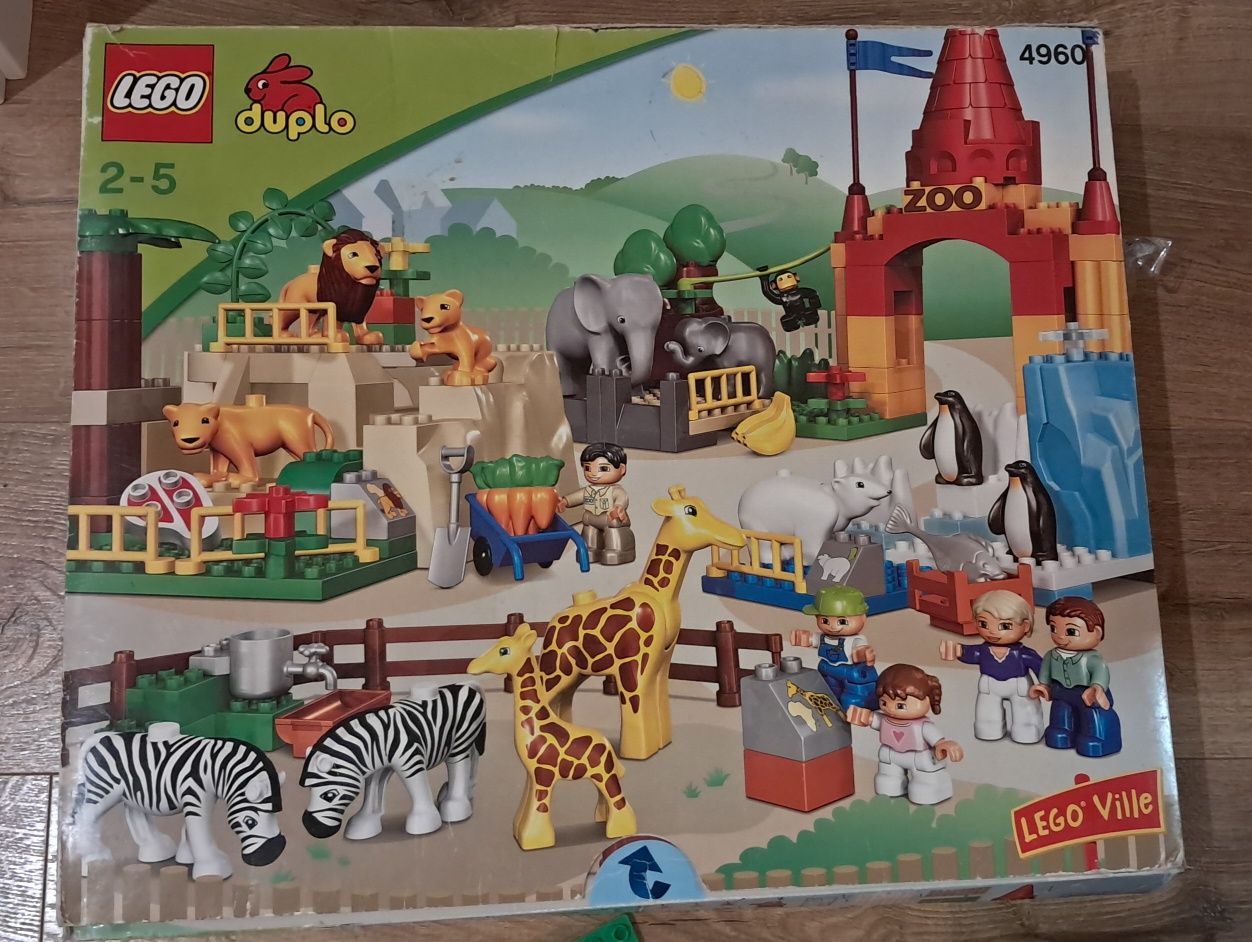 Lego duplo  duże Zoo 4960