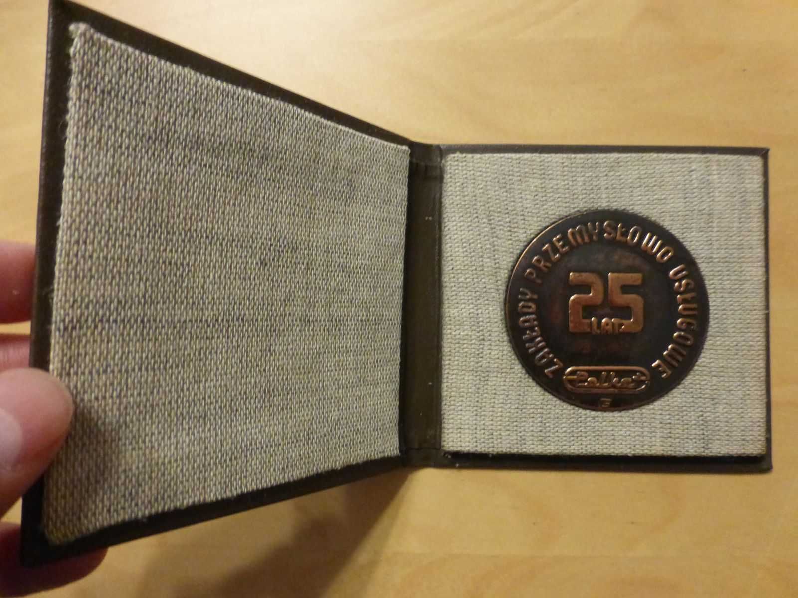 Medal 25 lat Zakłady Przemysłowo-Usługowe POLKAT PRL