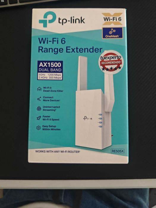 Amplificador de Wi-Fi 6 Tp-Link AX1500 [NOVO]