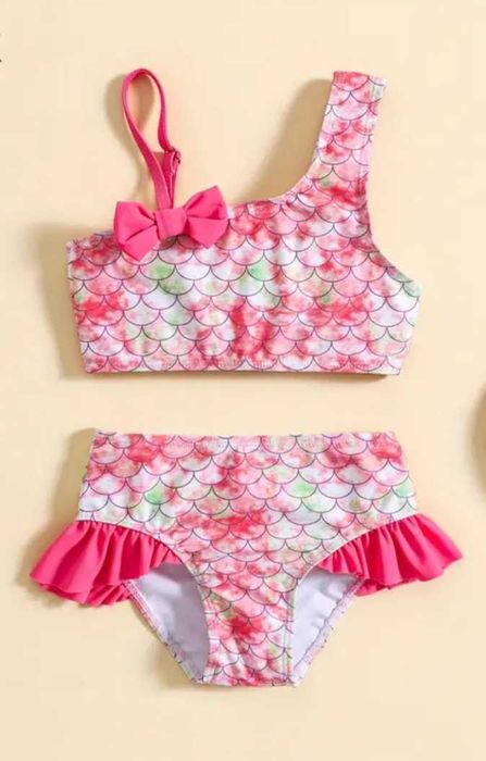 Nowy kostium strój kąpielowy, r. 110/116 kąpielówki Syrenka