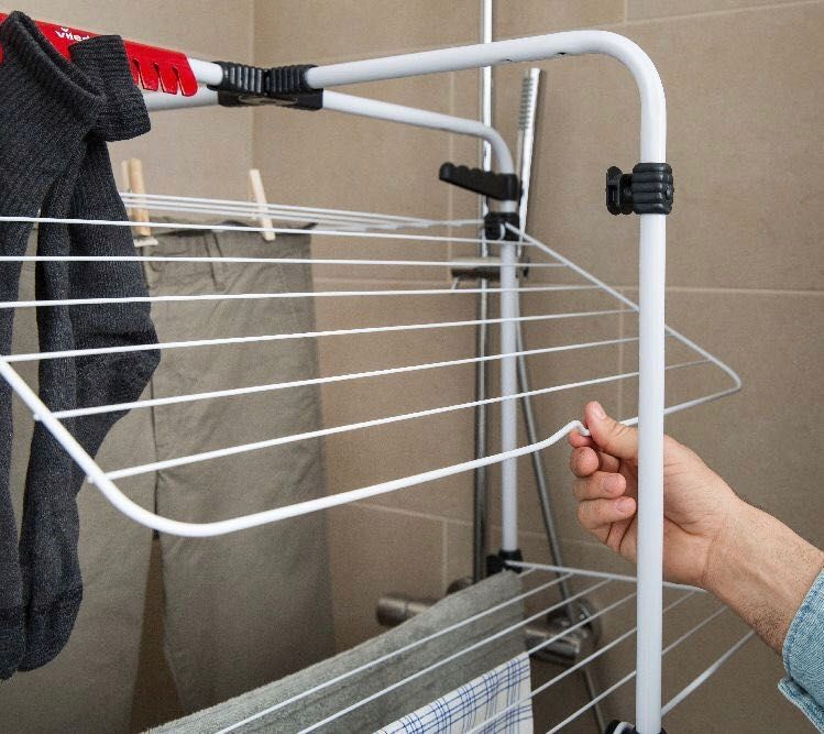 Suszarka do ubrań VILEDA MIXER 4 wieżowa na kółkach. Zadbana Jak nowa!