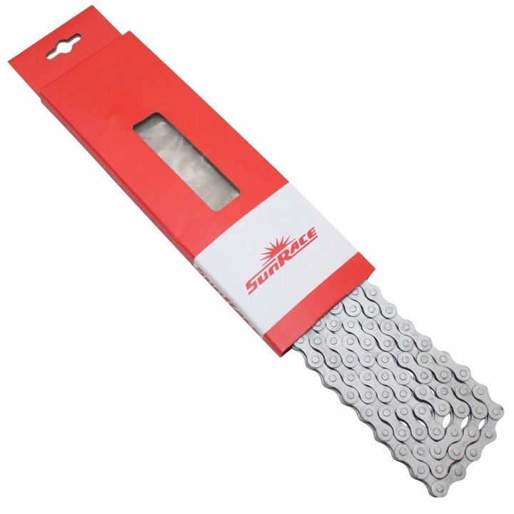 Sunrace CNS10 1-rz 112 łańcuch rowerowy szeroki 1/8" do Shimano Nexus