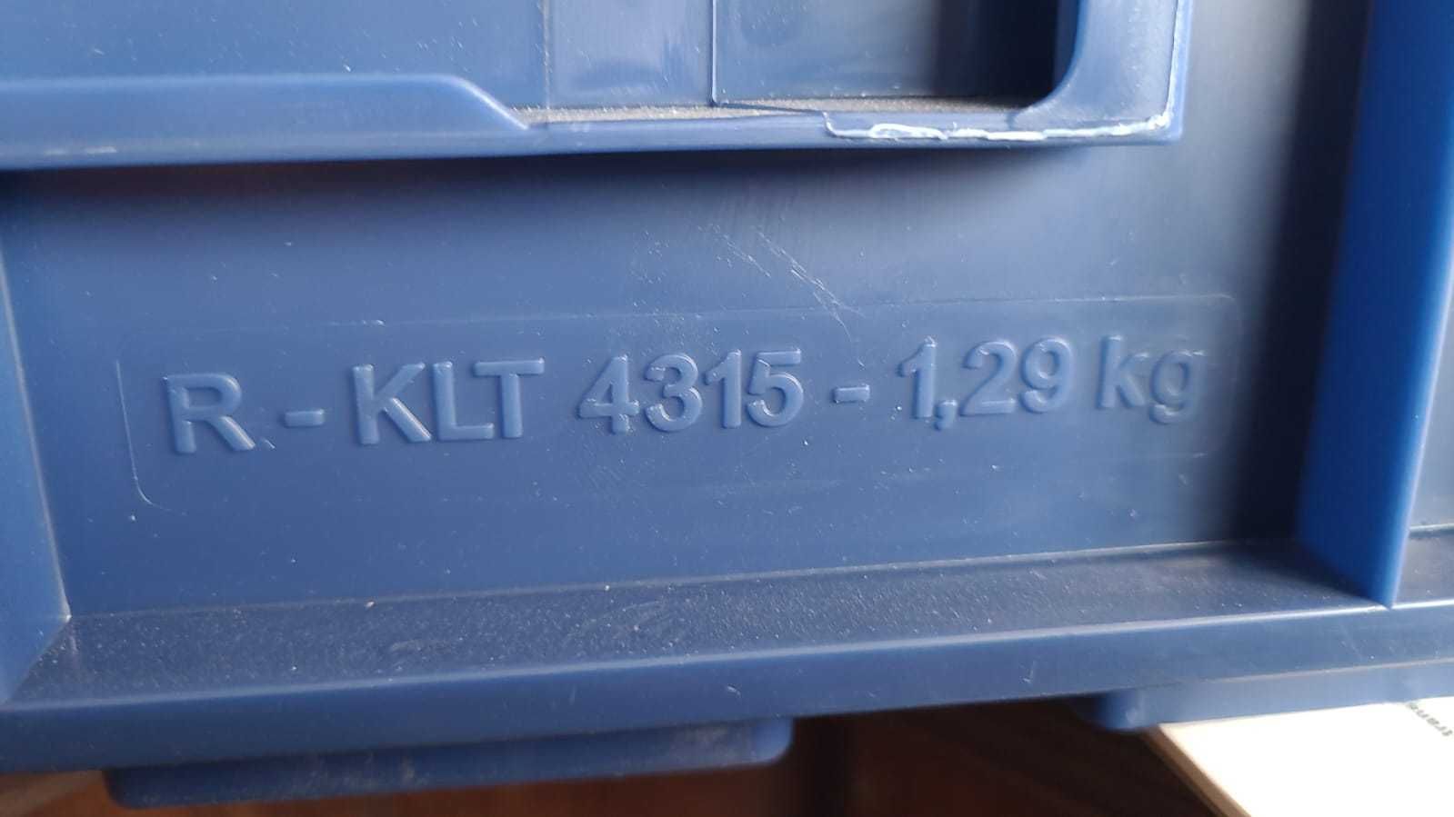 Pojemniki magazynowe skrzynki plastikowe transportowe R-KLT 4329