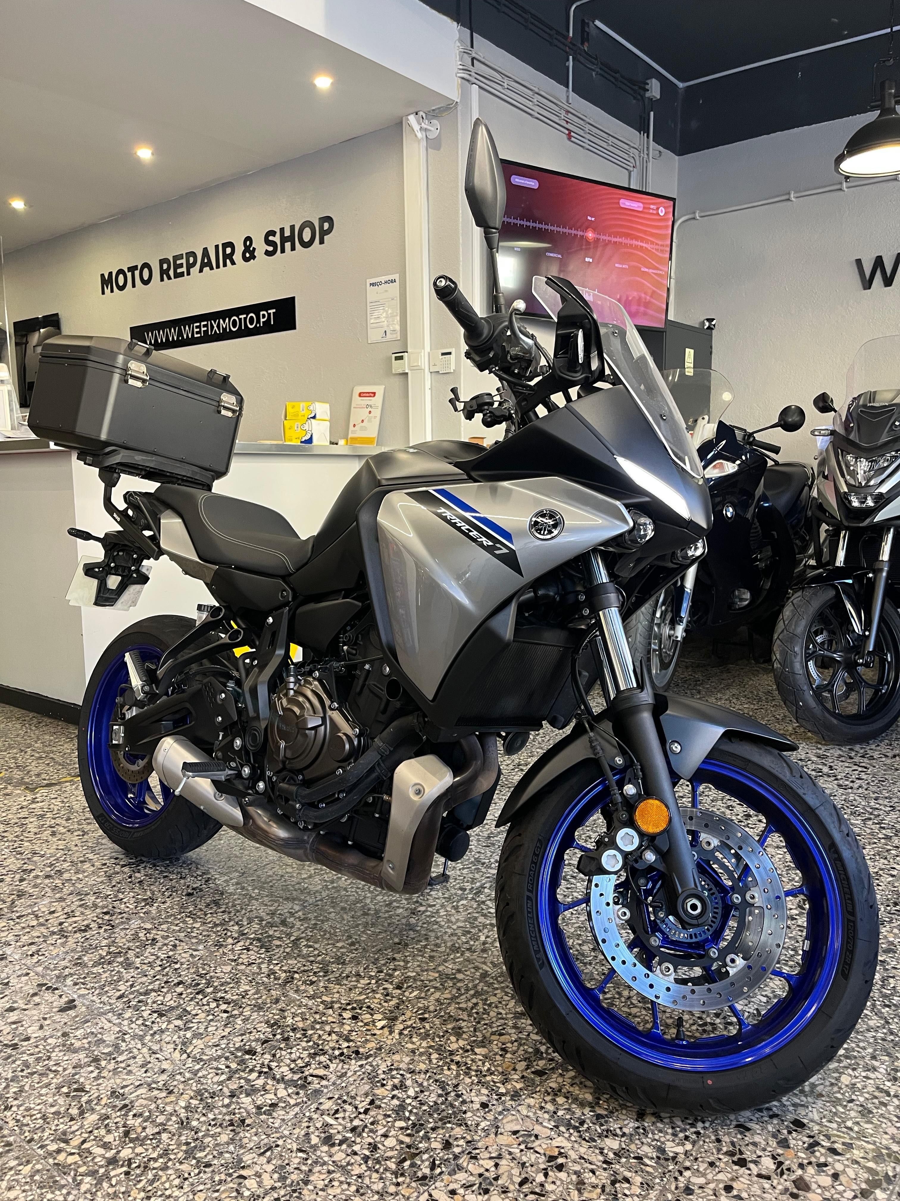 Yamaha MT07 Tracer de 2024 rigorosamente Nova 4104 Kms