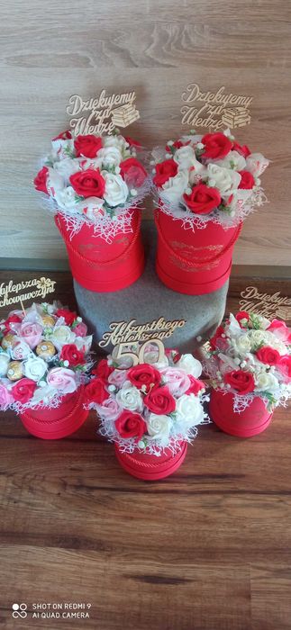 Flower boxy na zakończenie roku szkolnego