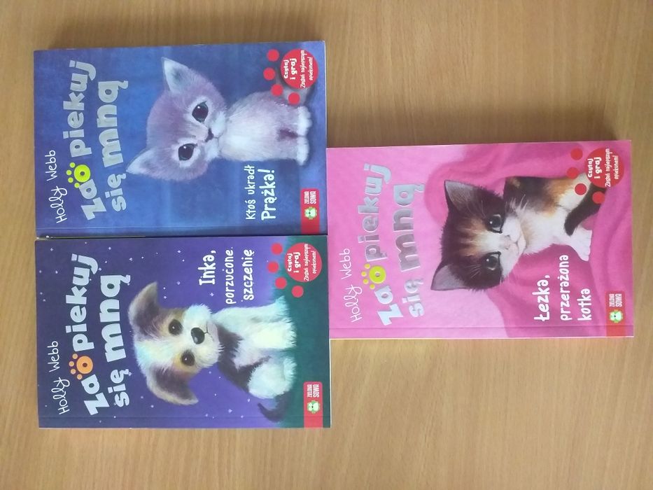 Książeczki z serii "Zaopiekuj się mną" po 10 zł