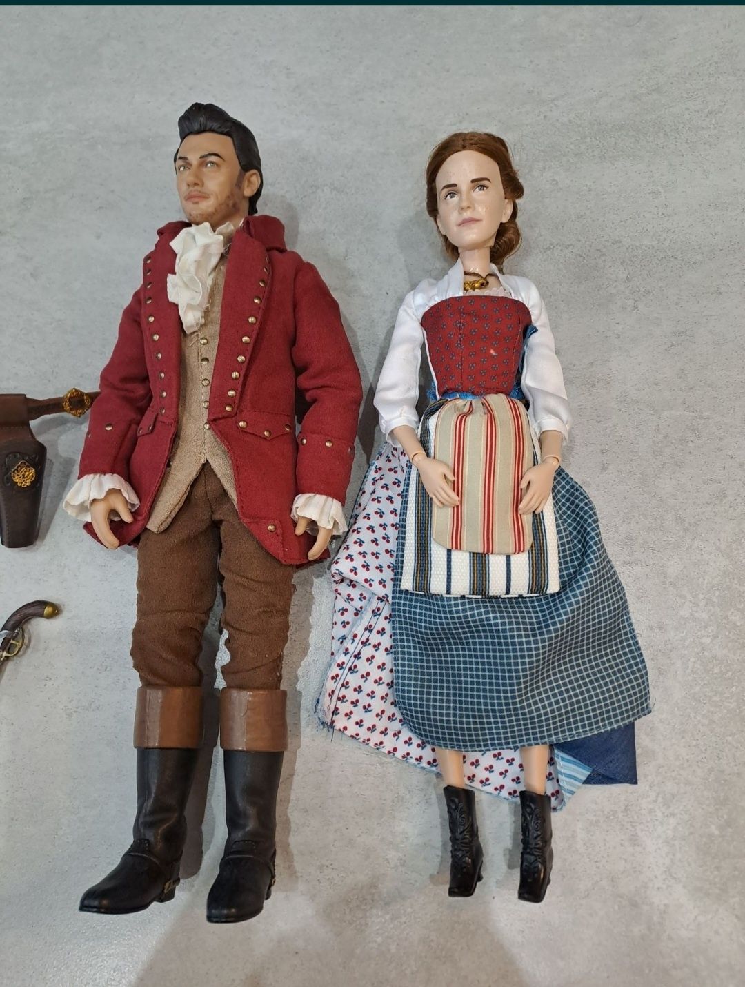 Piękna I Bestia, Bella,Gaston, Disney Store, Emma Watson