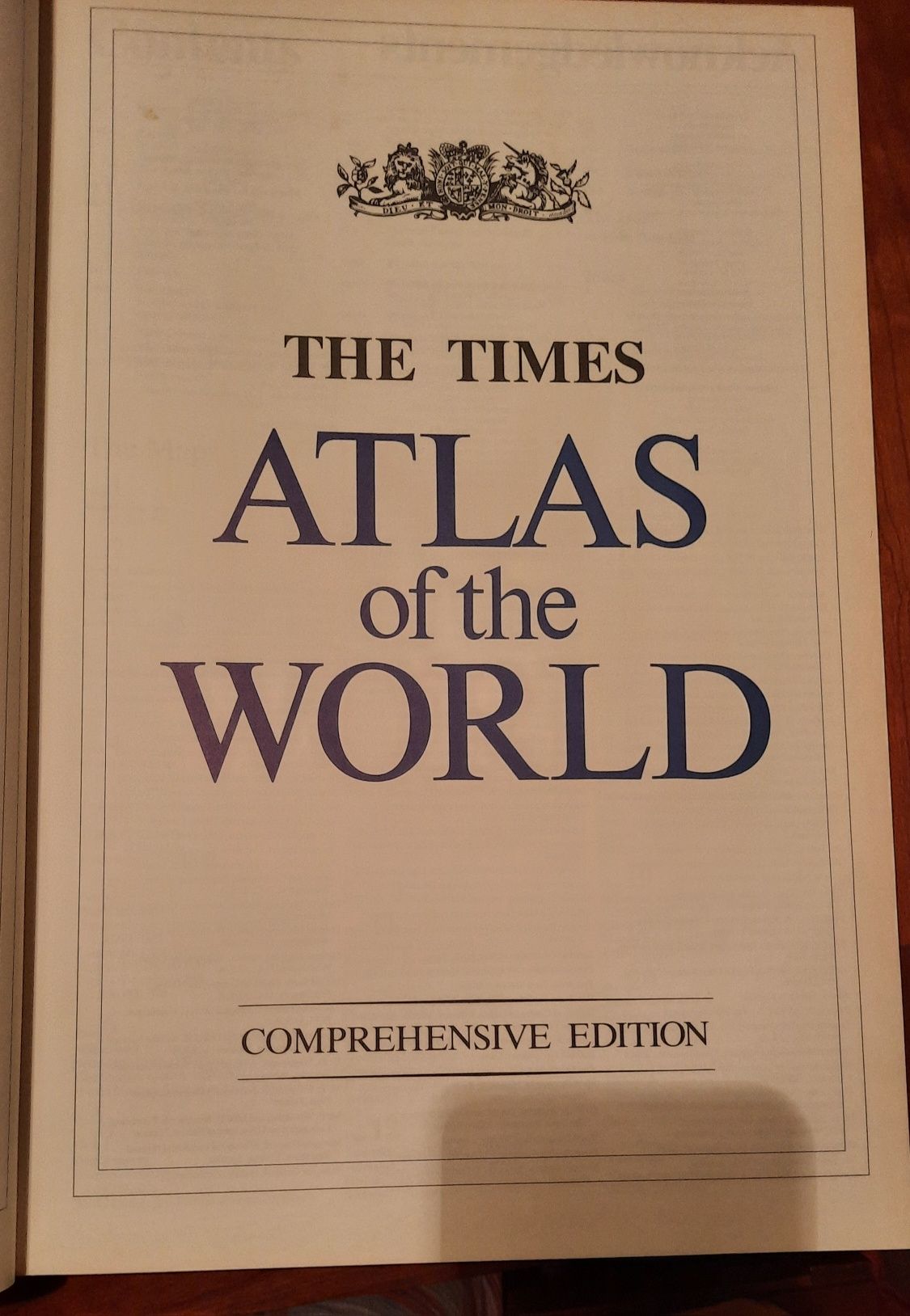 The times, atlas of the world
