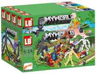 Большой набор Лего Майнкрафт "4 Стража", 927 деталей. Lego MINECRAFT
