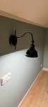 Lampa kinkiet czarna retro mare sollux