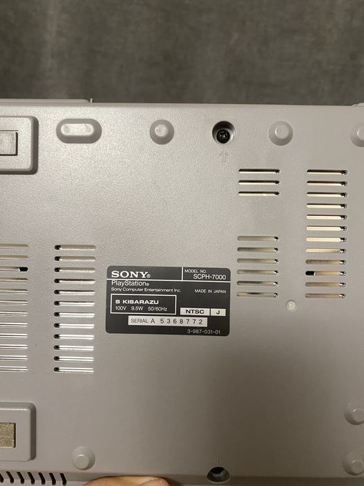 SONY Play Station scph-7000 ntsc j оригінал 100вольт