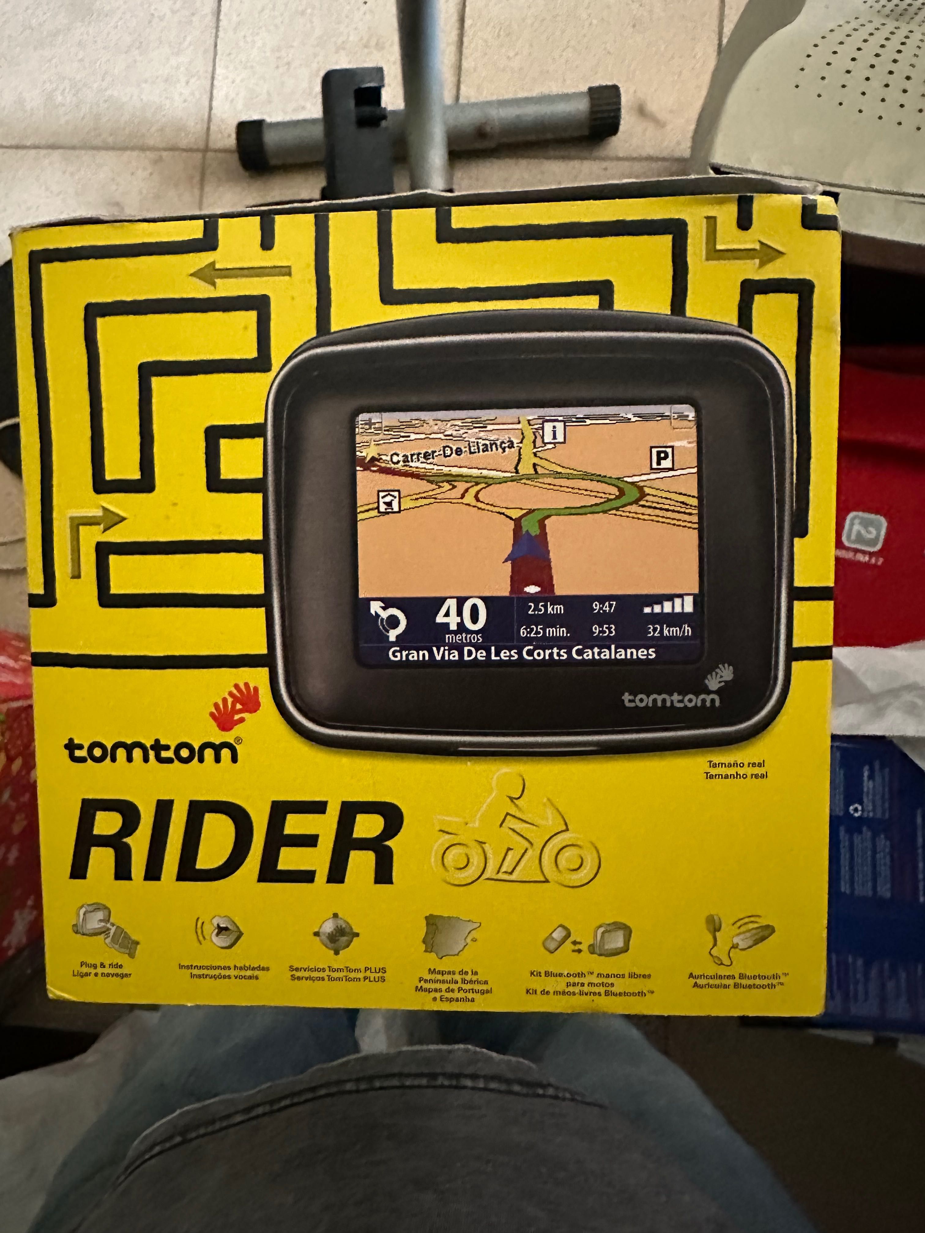 Tomtom RIDER - GPS para MOTA