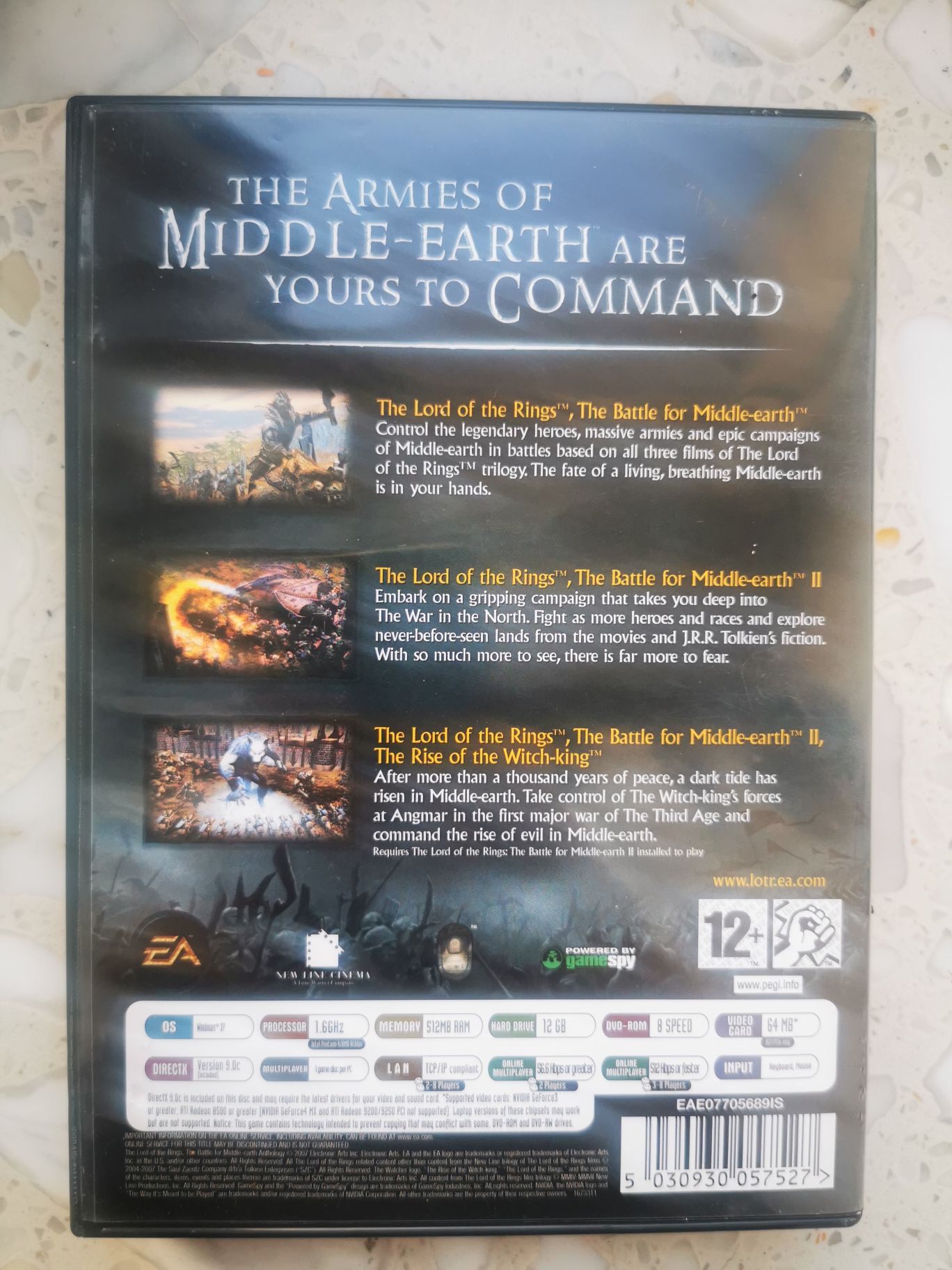 Unikat LotR Anthology PL Bitwa o Śródziemie Battle for Middle-Earth