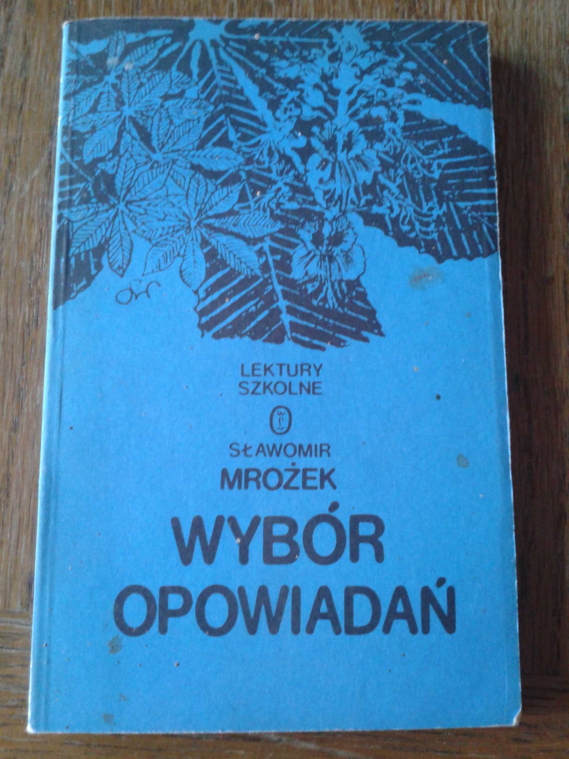 Książka Wybór opowiadań Sławomir Mrożek