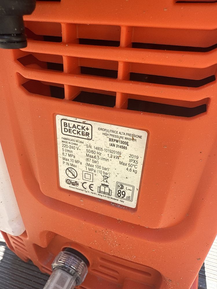 Maquina de pressao black & decker 2 pelo preco de uma