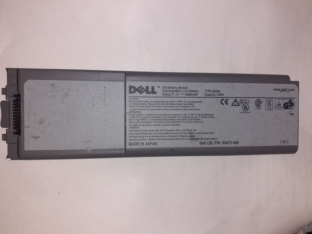 Батарея ноутбука  Dell 8N544 робоча