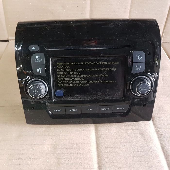 radio navi nawigacja cd pyta ducato boxer jumper movano proace continental 07356838770 jeszcze folia na szybce