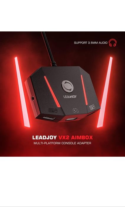LeadJoy VX2 Aimbox – Adaptador Teclado/Rato para Consola