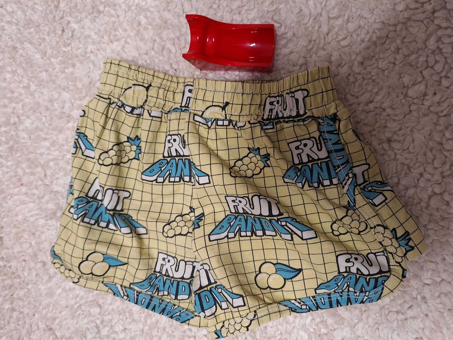 Szorty bawełniane -Fruit Bandit - Jelly Alligator-  dzieci, like new