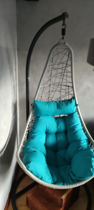 Kokon bujak huśtawka fotel wiszący łezka