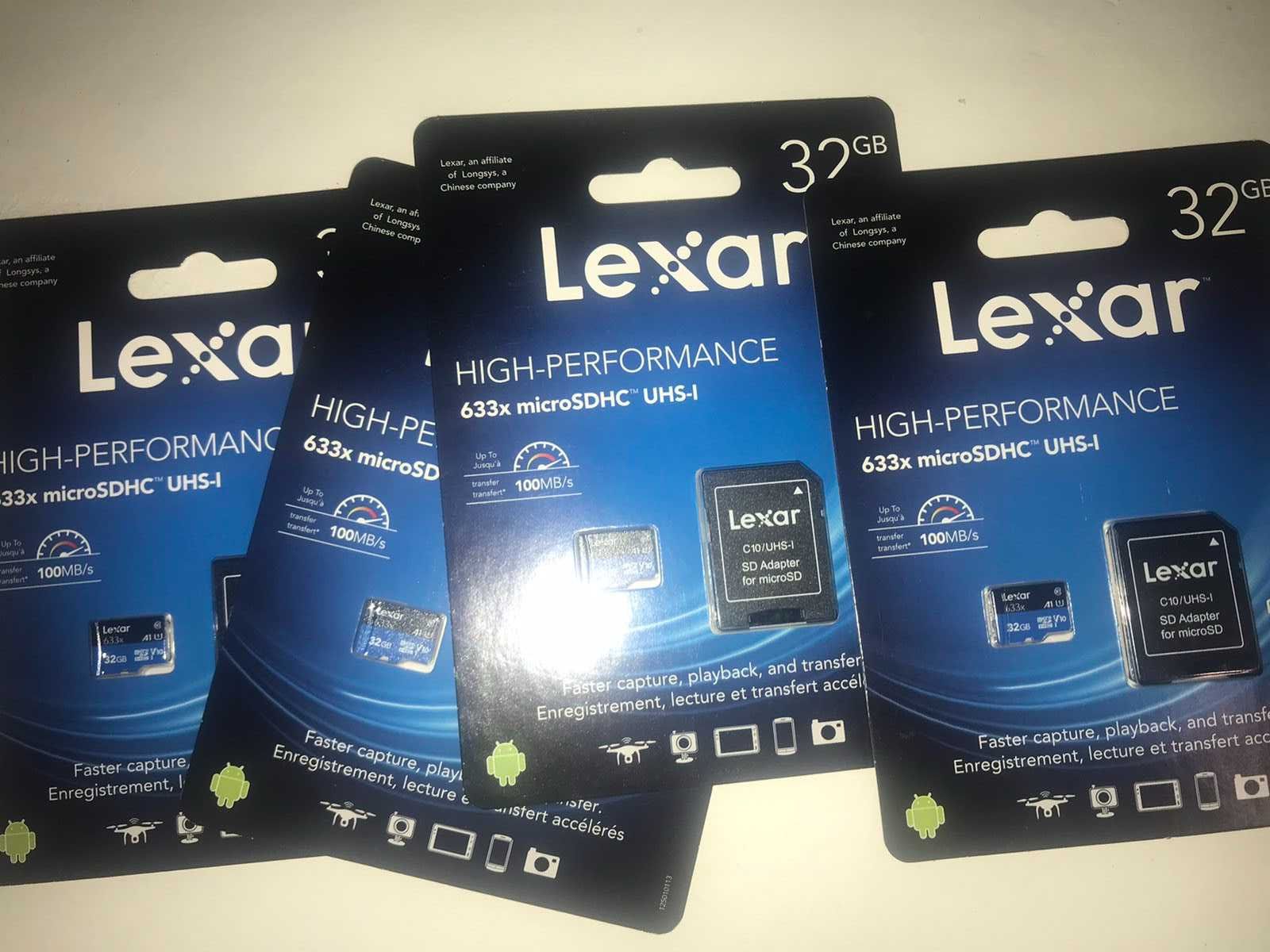 Lexar High-Performance microSDXC 633x 32GB UHS-I