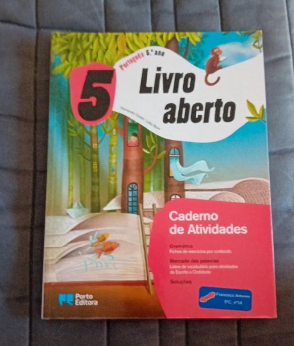 Caderno de Atividades "Livro Aberto 5" Português 5°ano
