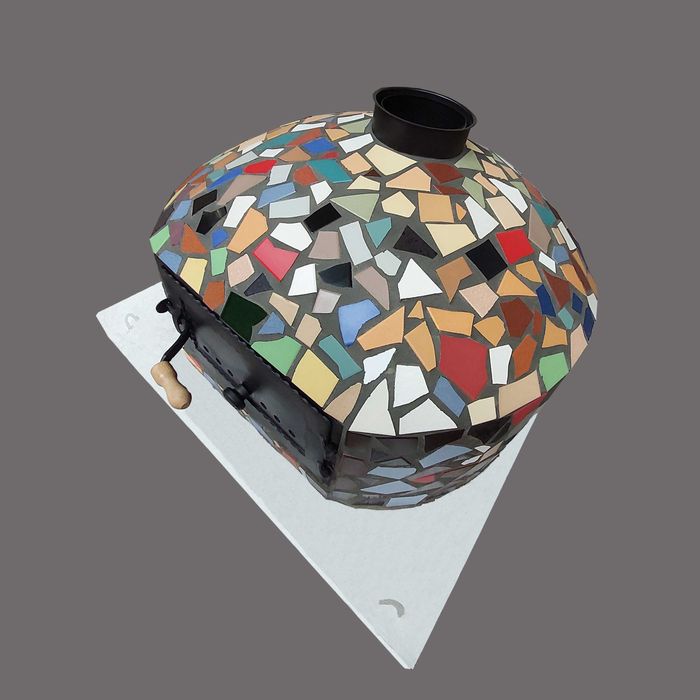 Piec chlebowy do pizzy MINI DELUXE 80x80 mały lekki 300kg