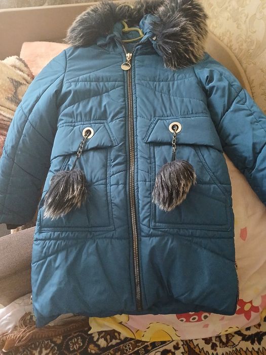 Зимове пальто 134 см