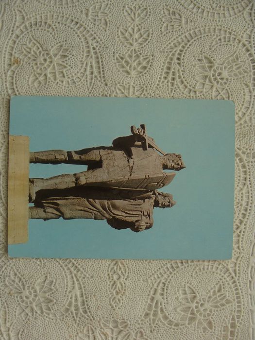 Pocztówki z Gniezna PRL