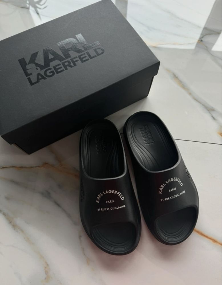 Klapki meskie Karl Lagerfeld rozmiar 42 Nowe
