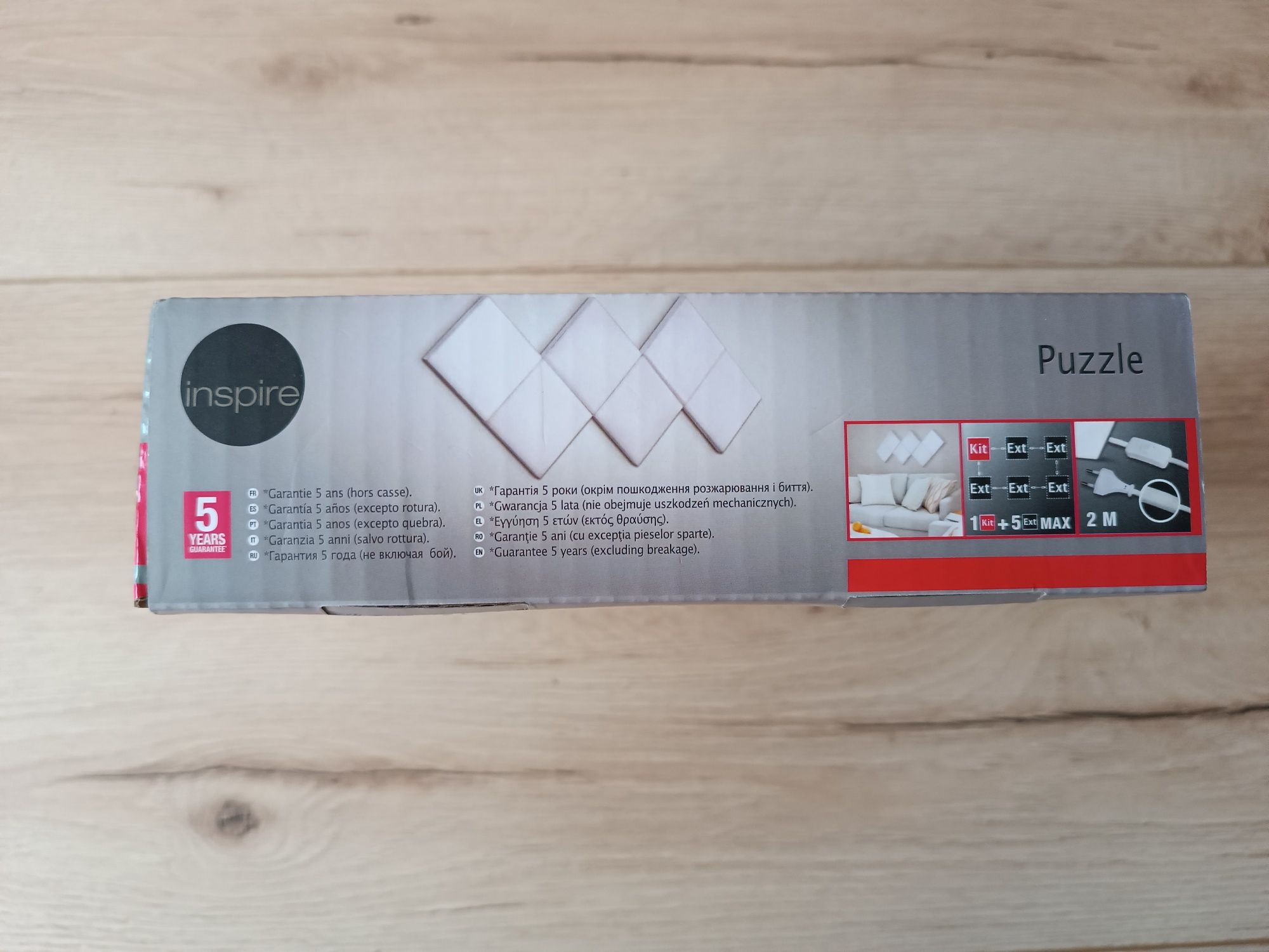 Puzzle - panel LED 6 sztuk