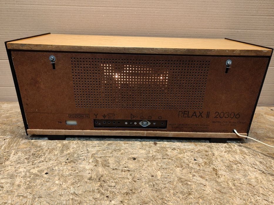 Radio lampowe Relax 2, 20306, Made in Poland, PRL