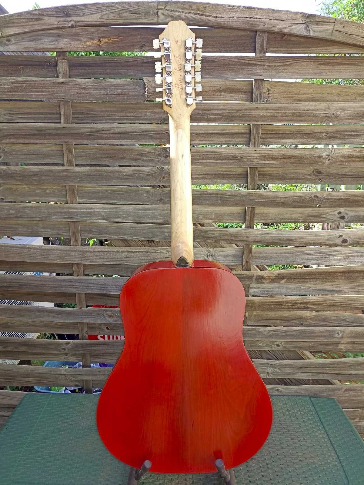 Luthier Built LEFT HAND / CANHOTO 12 String Acoustic Guitar / Guitarra