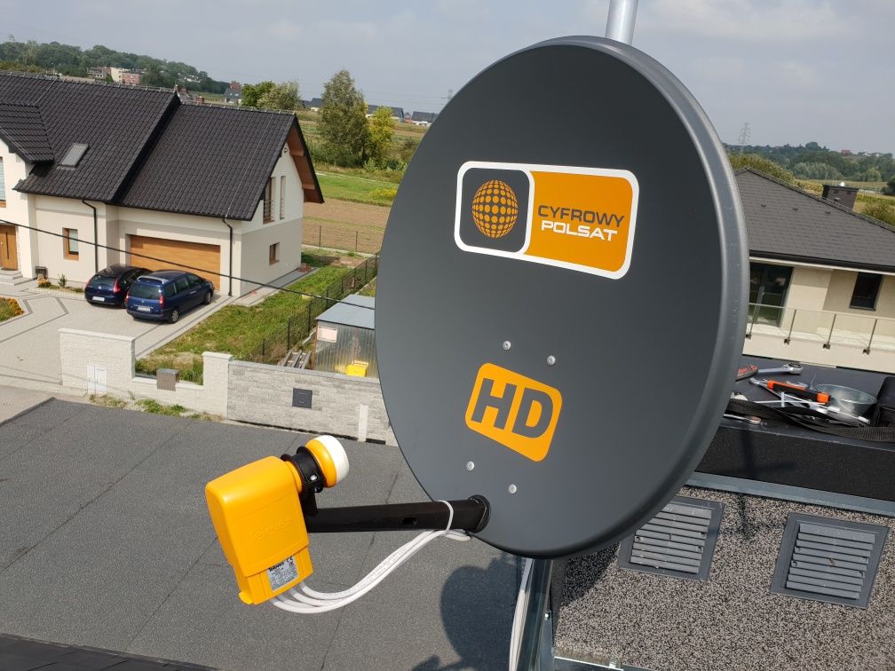 24 Montaż anten serwis Dobczyce  Myślenice Stróża Pcim Lubień Mszana