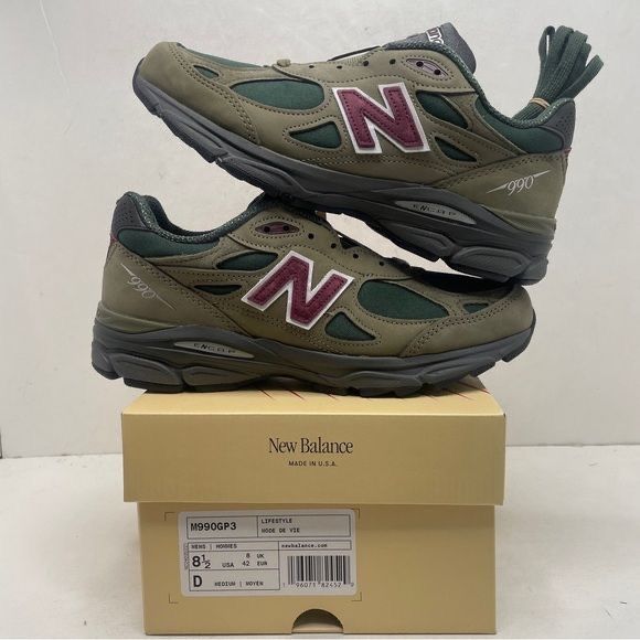 New balance 990v3 x Teddy Santis “Green/purple” (Розмір 43)