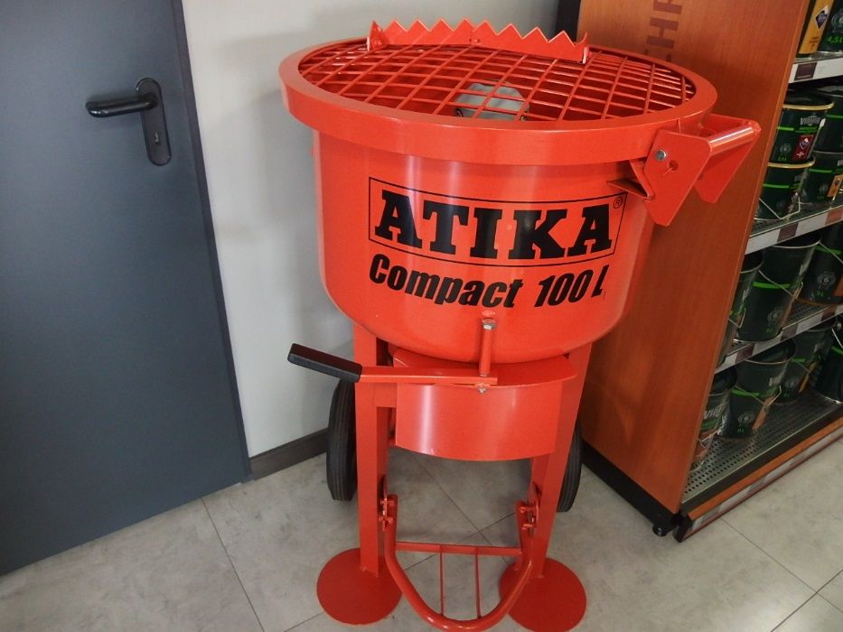 Betoniarka mieszalnik do betonu ATIKA Compact 100L + taczka gratis