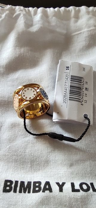 Кольцо BIMBA Y LOLA новое.