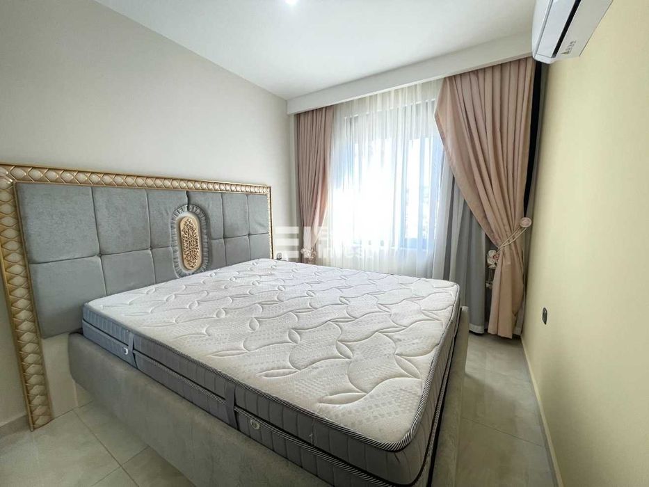 Оренда 2+1 в Махмутларі, Аланія. Перша лінія! Вид на море