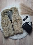 Futrzany Bezrękawnik | Z Futrem | New Look | Rozmiar L | Slavic Girl