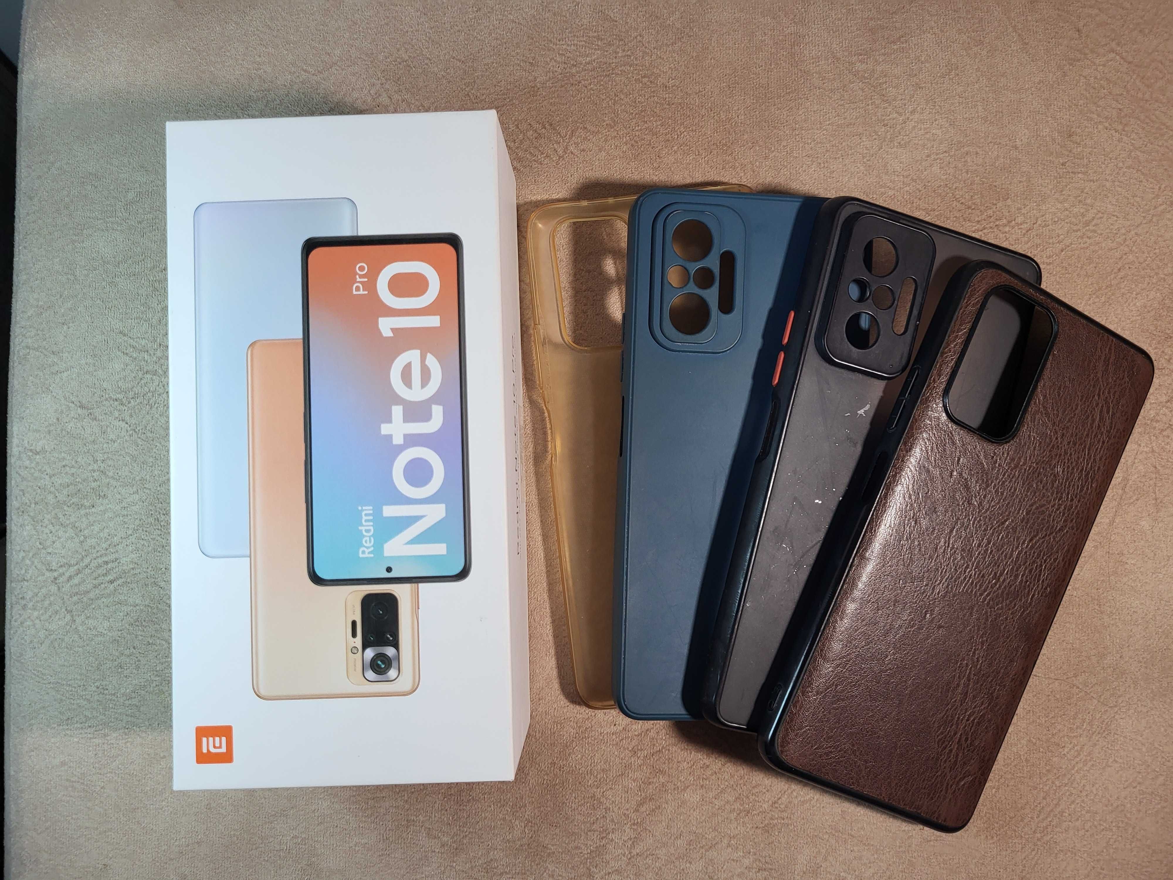 Вживаний смартфон Xiaomi redmi note 10 pro 6/128 ідеальний стан