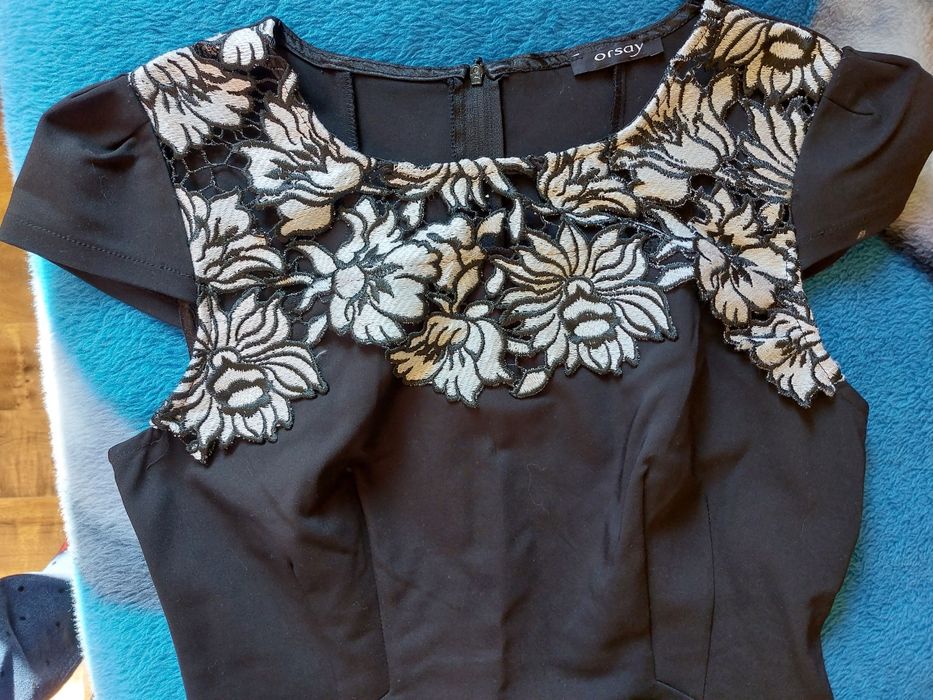 Komplet spódnica z bluzka r.38 Orsay