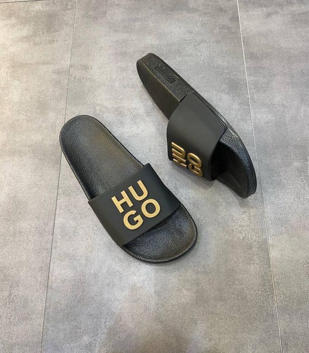 Чоловічі сланці шльопки тапки boss armani louis