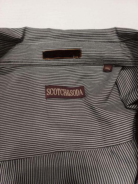 Męska koszula w paski Scoth &Soda rozm 2XL/3XL.