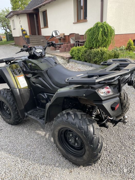 Kymco 550 i IRS homologacja