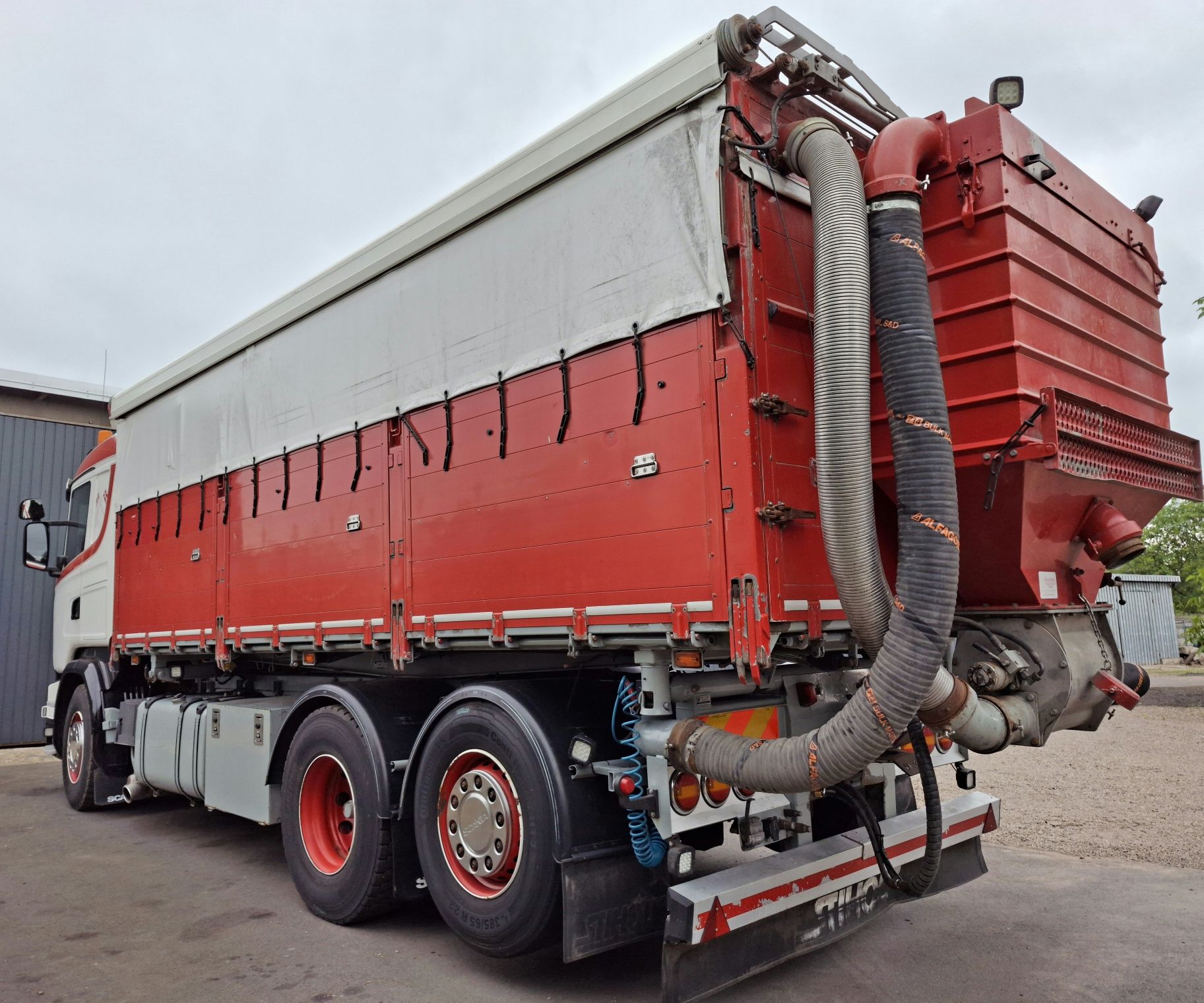 Scania r520 do zboża odkurzacz 2016