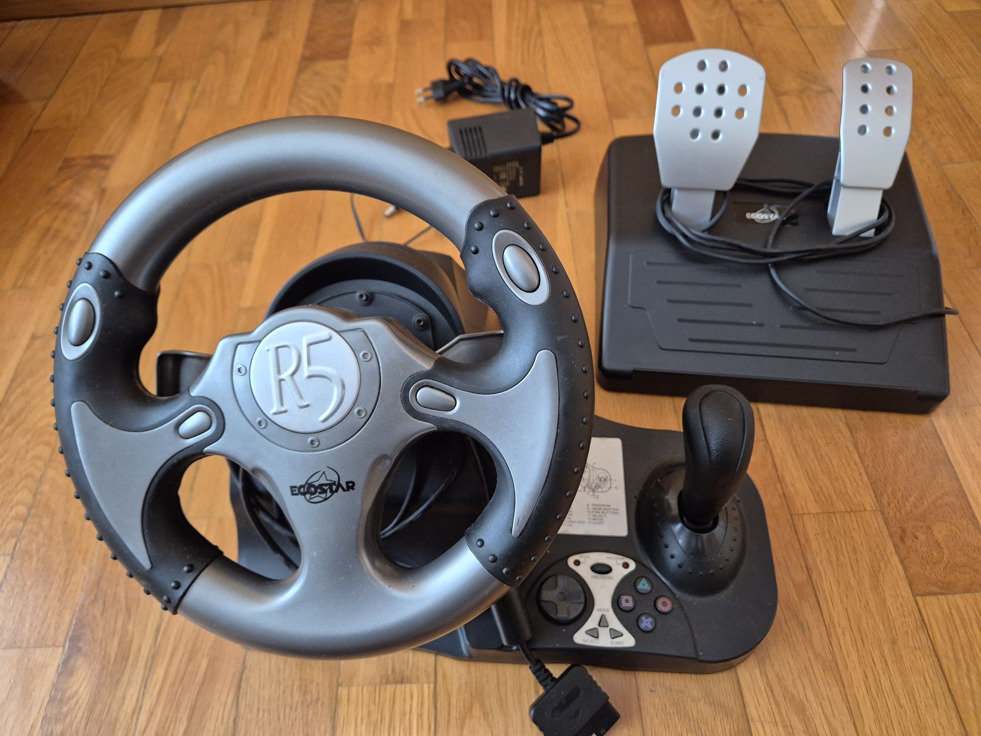 Volante Ecostar R5 FFB para PS2
