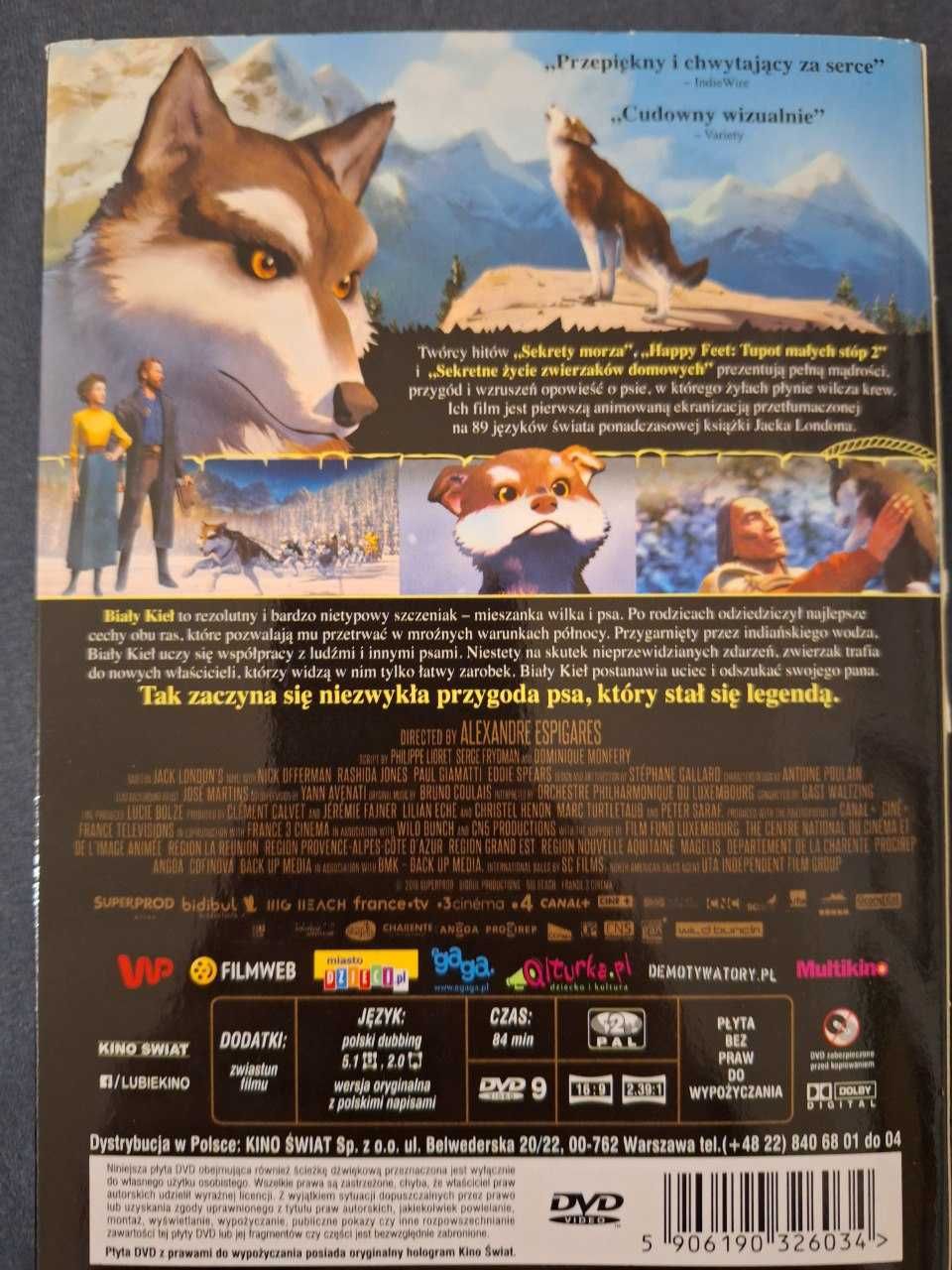 Film Biały Kieł na DVD
