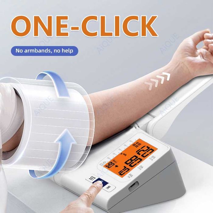 Profesjonalny ciśnieniomierz AiQUE pomiar ciśnienia typu tunelowego