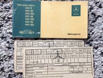 Książka serwisowa Mercedes 280S-450SEL W116