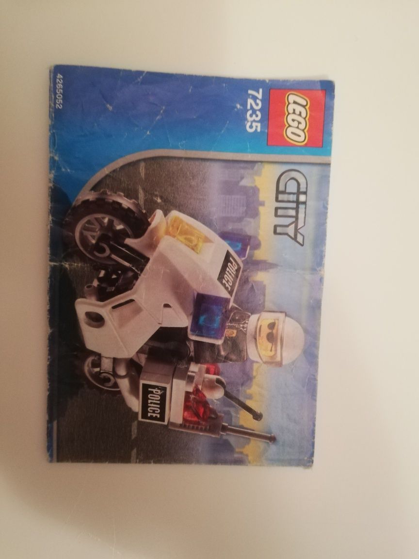 Lego city 7235 motocykl policyjny